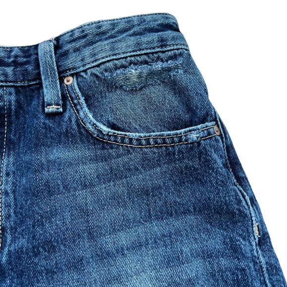 JOES JEANS Women's Dark Wash The Smith High Rise Denim Shorts ~ Ladies Size 27 - Picture 3 of 7